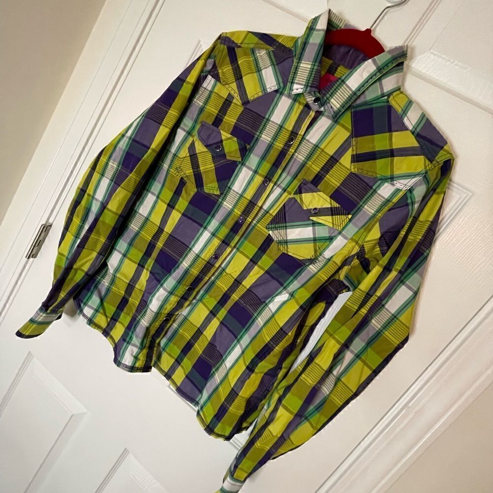 Patrona Boys western  button down shirt XXL